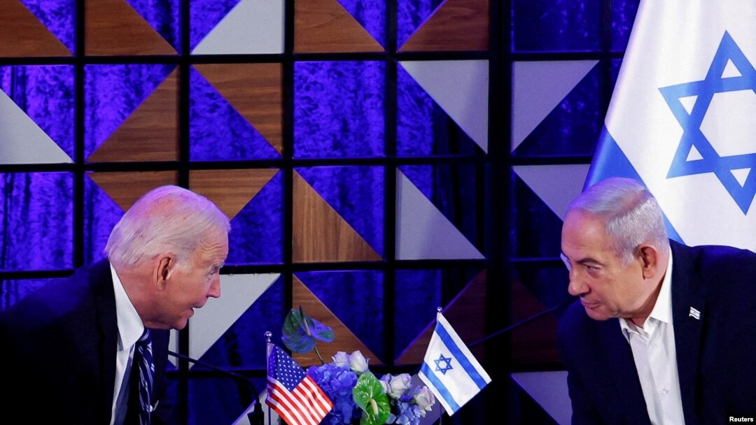 Prezida Joe Biden aganira na Benjamin Netanyahu, ministiri w'Intebe wa Isiraheri