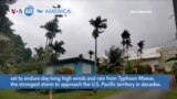 VOA60 America - Guam braces for Typhoon Mawar