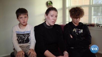 AQShga ko'chib kelgan ukrain qochqinlar