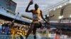Benjamin Kiplagat akimaliza mbio za wanaume za mita 3000 wakati wa mashindano ya Olimpiki huko Rio mwaka 2016. Picha na Fabrice COFFRINI / AFP