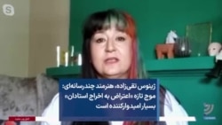 ژینوس تقی‌زاده، هنرمند چندرسانه‌ای: موج تازه «اعتراض به اخراج استادان» بسیار امیدوارکننده است