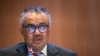 FILE- World Health Organization (WHO) Director-General Tedros Adhanom Ghebreyesus delivers his speech on the opening day of the 77th World Health Assembly, in Geneva, May 27, 2024.