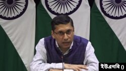 ভারতের পররাষ্ট্র মন্ত্রণালয়ের (এমইএ) মুখপাত্র অরিন্দম বাগচী।