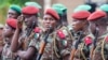 Les régions septentrionales du Bénin, du Togo et du Ghana subissent depuis quelques années des attaques et incursions de combattants du groupe Etat islamique (EI) et d'Al-Qaïda qui prospèrent au Sahel et cherchent à descendre vers le sud.(Photo Ludovic MARIN / AFP)