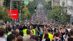 Protestna šetnja u Beogradu