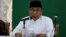 Ketua Pengurus Besar Nahdlatul Ulama (PBNU) Indonesia, Yahya Cholil Staquf. (VOA/Indra Yoga)
