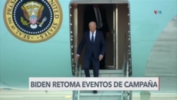 Biden reanuda eventos de campaña en Las Vegas