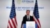 Menteri Luar Negeri AS Antony Blinken berbicara kepada media saat konferensi pers pada pertemuan Menteri Luar Negeri G7 di Pulau Capri, Italia, Jumat 19 April 2024.