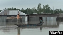 কুড়িগ্রামে নদীর পানি বৃদ্ধি—নিম্নাঞ্চল প্লাবিত