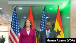 Ziyarar Mataimakiyar Shugaban Kasar Amurka, Kamala Harris a Kasar Ghana