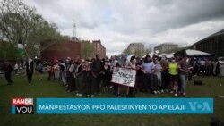 Manifestasyon Pro Palestinyen yo Ap Elaji