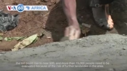 VOA60 Africa- The death toll from landslides in southern Ethiopia reached at least 257