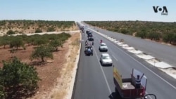 Antep fıstığı üreticileri düşük fiyatı traktörleriyle protesto etti