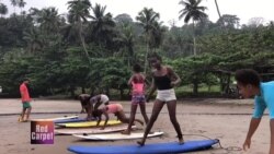 Surf Project Aims to Empower Women in Santana, São Tomé
