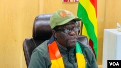 Ukhomisari webandla le Zanu PF uMnu.Mike Bimha.