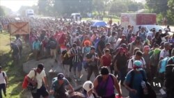 Thousands in Migrant Caravan Traveling Through Mexico to US Border 