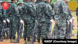 KNDF တပ်ဖွဲ့ဝင်များ (သြဂုတ်၊ ၂၀၂၃)