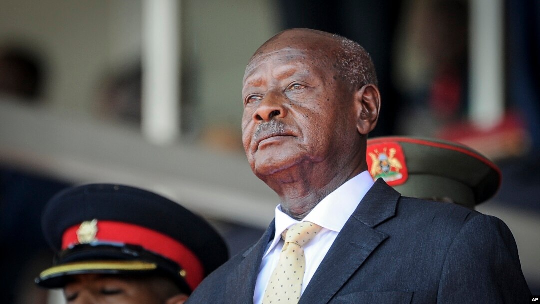 FILE - Ugandan President Yoweri Museveni visits Nairobi, Kenya, on Feb. 11, 2020. Museveni said on Sept. 7, 2023, that Ugandan military operations in the Democratic Republic of the Congo killed 567 militants allied with the Islamic State.