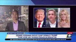 Laporan Langsung VOA untuk MetroTV: Trump Disidang, Masih Berpeluang Jadi Capres 2024?