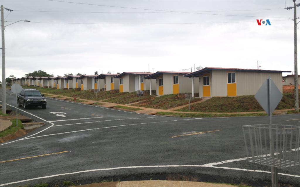 La urbanización Isberyala está integrada por 300 viviendas subsidiadas por el gobierno de Panamá.