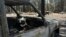 A vehicle is seen scorched by the Park Fire in the Cohasset community of Butte County, Calif., July 29, 2024. Firefighters made some progress over the weekend in the battle against wildfires in the western U.S. 