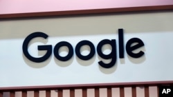 FILE - The Google logo is seen at the Vivatech show in Paris, France, June 15, 2022. Google is expanding an initiative that shows promise in fighting online misinformation. The tech company announced, Feb. 13, 2023, that it will roll out a new “prebunking” campaign in Germany. 