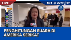 Laporan VOA untuk Metro TV: Penghitungan Suara di Amerika Serikat