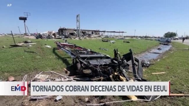Tornados dejan una veintena de muertes en centro de EEUU