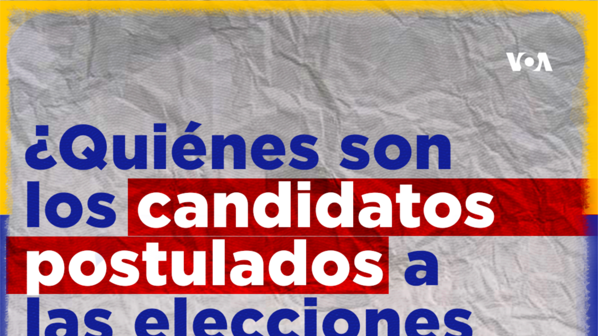 Infografía Conoce a los candidatos postulados a las elecciones presidenciales de Venezuela