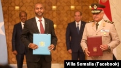 Soomaaliya iyo Masar oo heshiisyo kala saxeexday