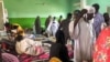 FILE- A handout picture taken on April 19, 2023 and obtained from Doctors Without Borders (MSF) on April 21 shows a crowded ward at a hospital in El Fasher in Sudan's North Darfur region, where multiple people have been wounded in ongoing battles there.