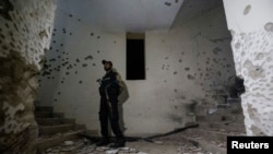 Полицейский участок в Карачи, Пакистан, после штурма талибов 17 февраля 2023 г. 