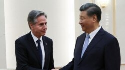အမေရိကန်နိုင်ငံခြားရေးဝန်ကြီး တရုတ်သမ္မတနဲ့ တွေ့ဆုံဆွေးနွေး
