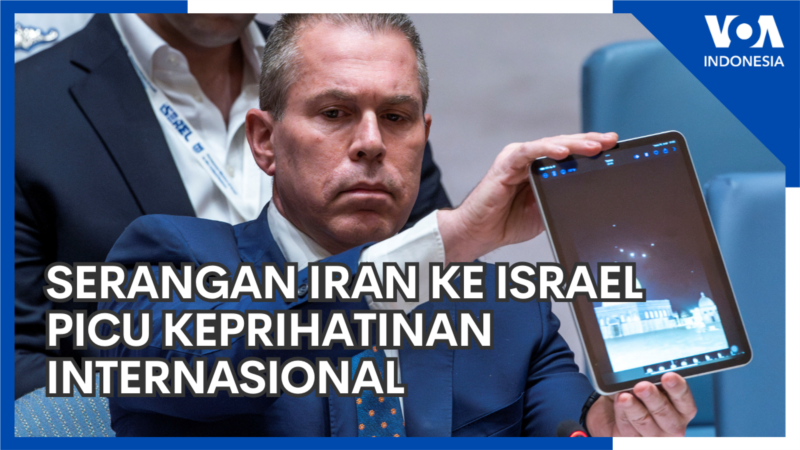 Serangan Iran ke Israel Picu Keprihatinan Internasional