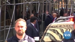 Trump Arrives at New York Court for Historic Arraignment
