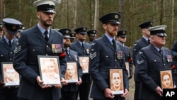 British soldiers mark the 80th anniversary of the 