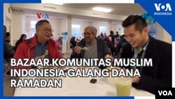 Galang Dana Ramadan, Masjid Komunitas Indonesia Gelar Bazaar