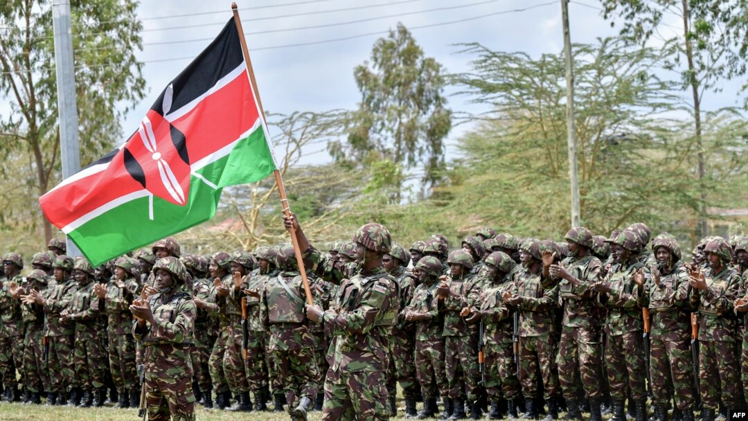 Ingabo za Kenya ziri mu butumwa mu mahanga