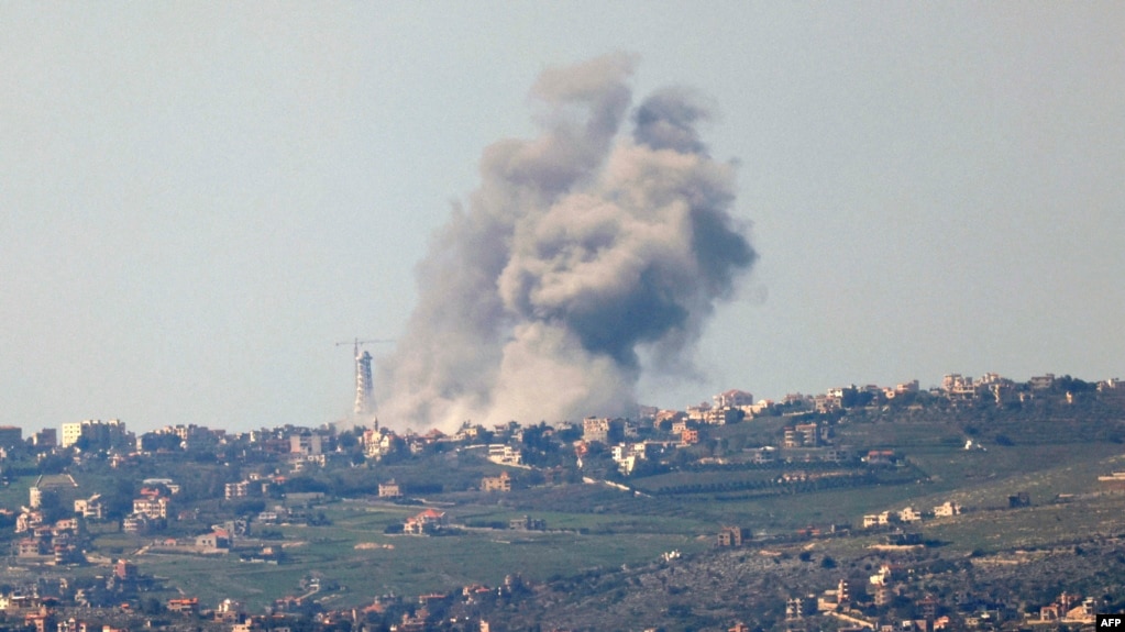 Ataques aéreos israelíes golpean el Líbano