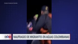 Cuatro personas siguen desaparecidas tras naufragio de migrantes en Colombia 