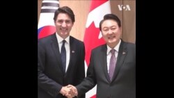 加拿大总理特鲁多访问韩国