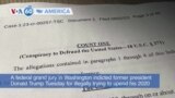 VOA60 America - Trump indicted for illegally trying to upend his 2020 election loss to retain power