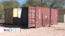 Reconvierten contenedores que formaban muro fronterizo en Arizona