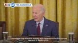 VOA60 America - Biden: U.S. defense commitments to Japan and Philippines 'ironclad'