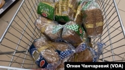 Bread in a market