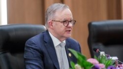 ཨོ་གླིང་གི་སྲིད་བློན་ཨ་རིར་ཕེབས་ཁ་ལ་མོ་དེར་རྒྱ་ནག་ཏུ་འཚམས་འདྲིར་ཕེབས་རྒྱུའི་གསལ་བསྒྲཊ་བསྐྱངས་འདུག