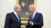 U.S. President Joe Biden, right, meets with Israeli Prime Minister Benjamin Netanyahu in the Oval Office of the White House in Washington, July 25, 2024. 