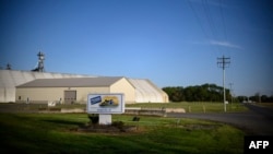 FILE - A Perdue poultry and chicken farm is seen in Bridgeville, Delaware, May 2, 2020. The ongoing outbreak of bird flu has infected poultry flocks in nearly every US state since 2022 and more than 170 dairy herds in 13 states since March. 