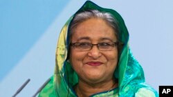 বাংলাদেশের প্রধানমন্ত্রী শেখ হাসিনা। (ফাইল ছবি) 