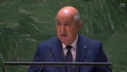 President of Algeria Abdelmadjid Tebboune Addresses 78th UNGA